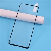 Tempered Glass Protector for Samsung A51 - Black