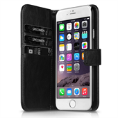 ITSKINS Book Cover til iPhone 6/6S - Black