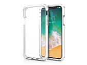 Itskins Supreme Gel Cover til iPhone X - Transparent/White