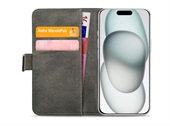Mobilize Classic Gelly Wallet Book Case Apple iPhone 15 Black